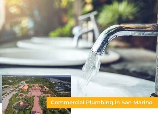 commercial plumber San Marino